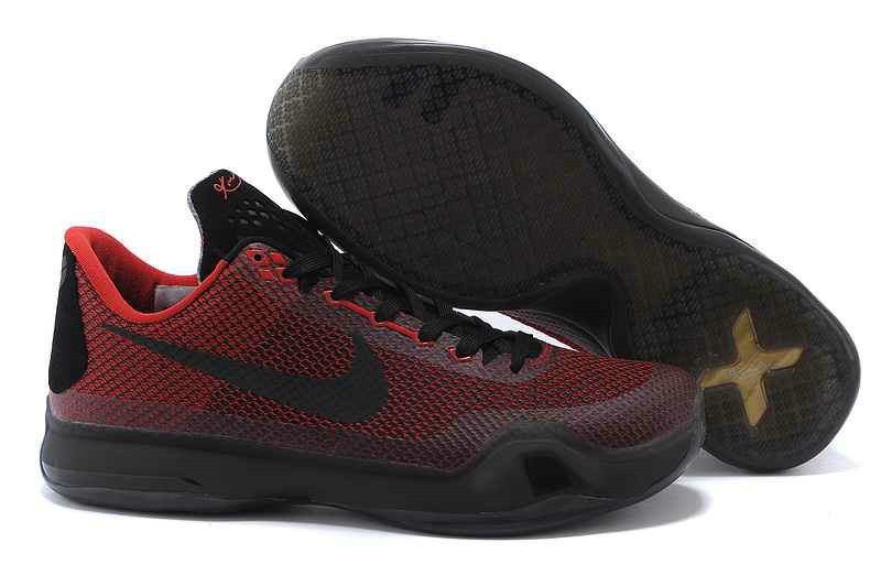 Nike Kobe X (10) Elite Black Red